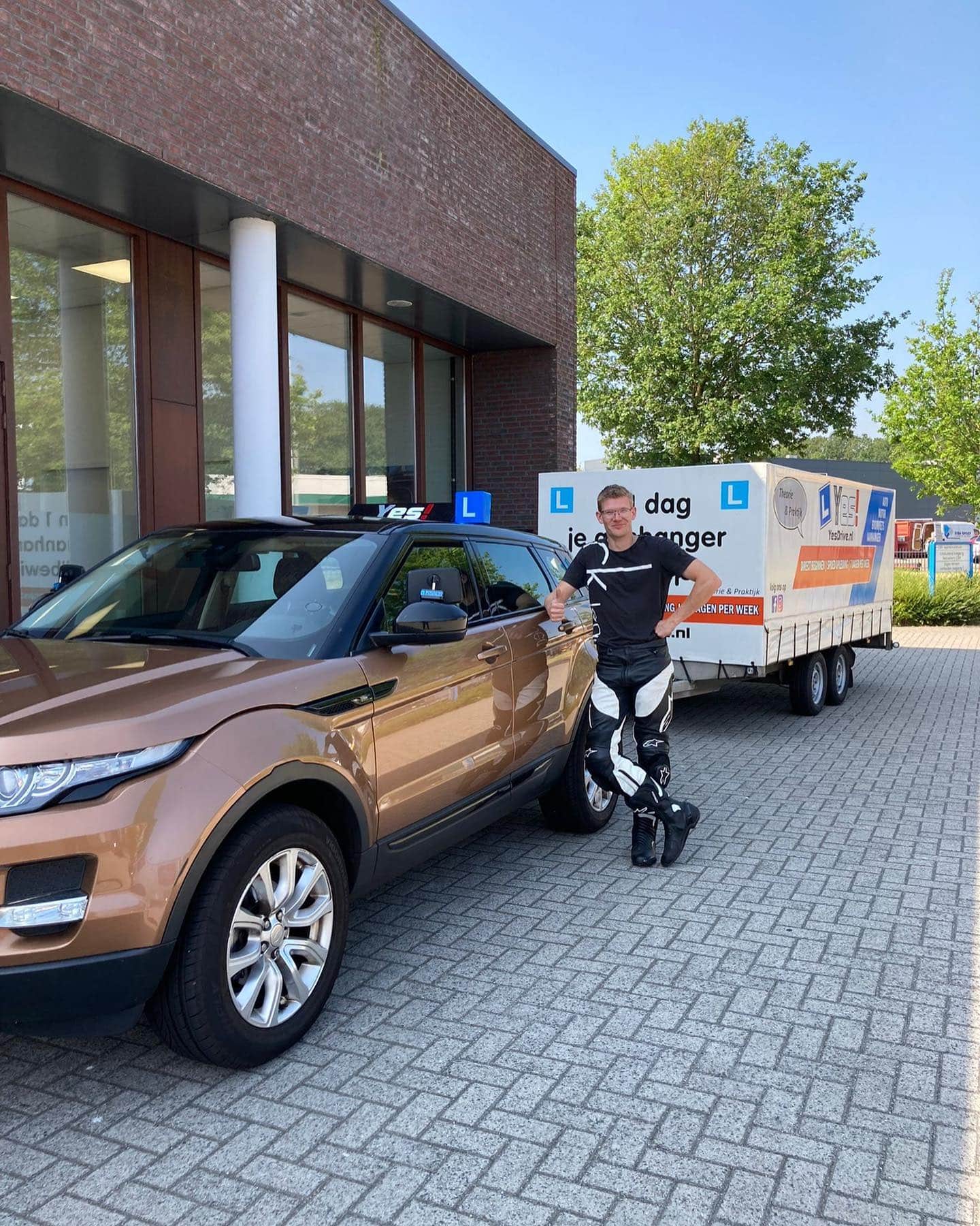 BE rijbewijs gehaald