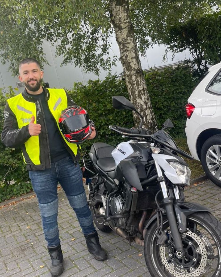 Motorrijbewijs gehaald
